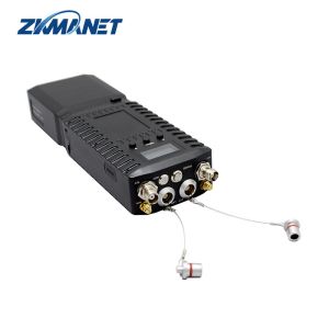 4W 82Mbps 2T2R Long Range 1.4GHz AES Manpack IP Mesh Radio Transceiver for