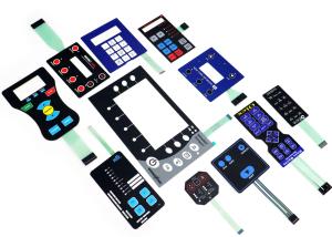 China Customizable Circuit Layout Medical Membrane Switch ISO 4-8 Layers factory