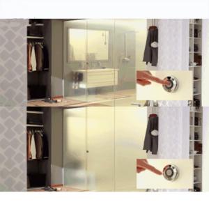 China 5+5mm Smart Privacy Glass , 6+6mm Glass Privacy Panels Easy Installation factory