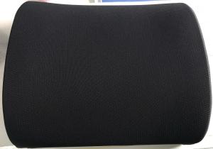 China cooling football mesh Lumbar backrest with cooling gel-infused foam black color for the gaming chair factory