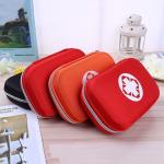 Waterproof Emergency bag first aid kit strong EVA PU Fabric Bag in Red