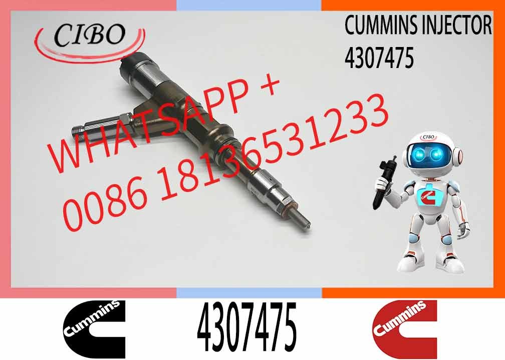 Common Rail Injector Fuel Injector 4307475 4307468 5461710 5491515 For ISG Excavator Engine