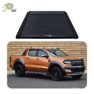 China Electric Retractable Tonneau Cover For Ford Ranger T7 2015-2017 Car Truck Bed factory