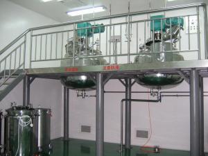 China 600L Softgel Gelatin Melting Tank With Vacuum Design / Stirring Function with Platform and weight factory