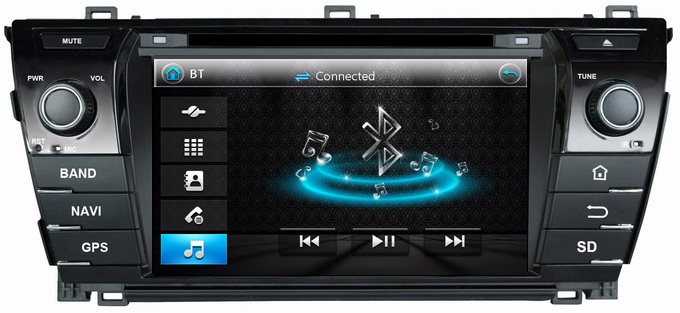 Ouchuangbo New Car GPS Radio Player for Toyota Corolla 2014 DVD USB Stereo System OCB-7019A