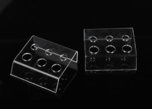 China Transparent Acrylic 6 Holes Tattoo Ink Cup Holder 1 Month Warranty factory