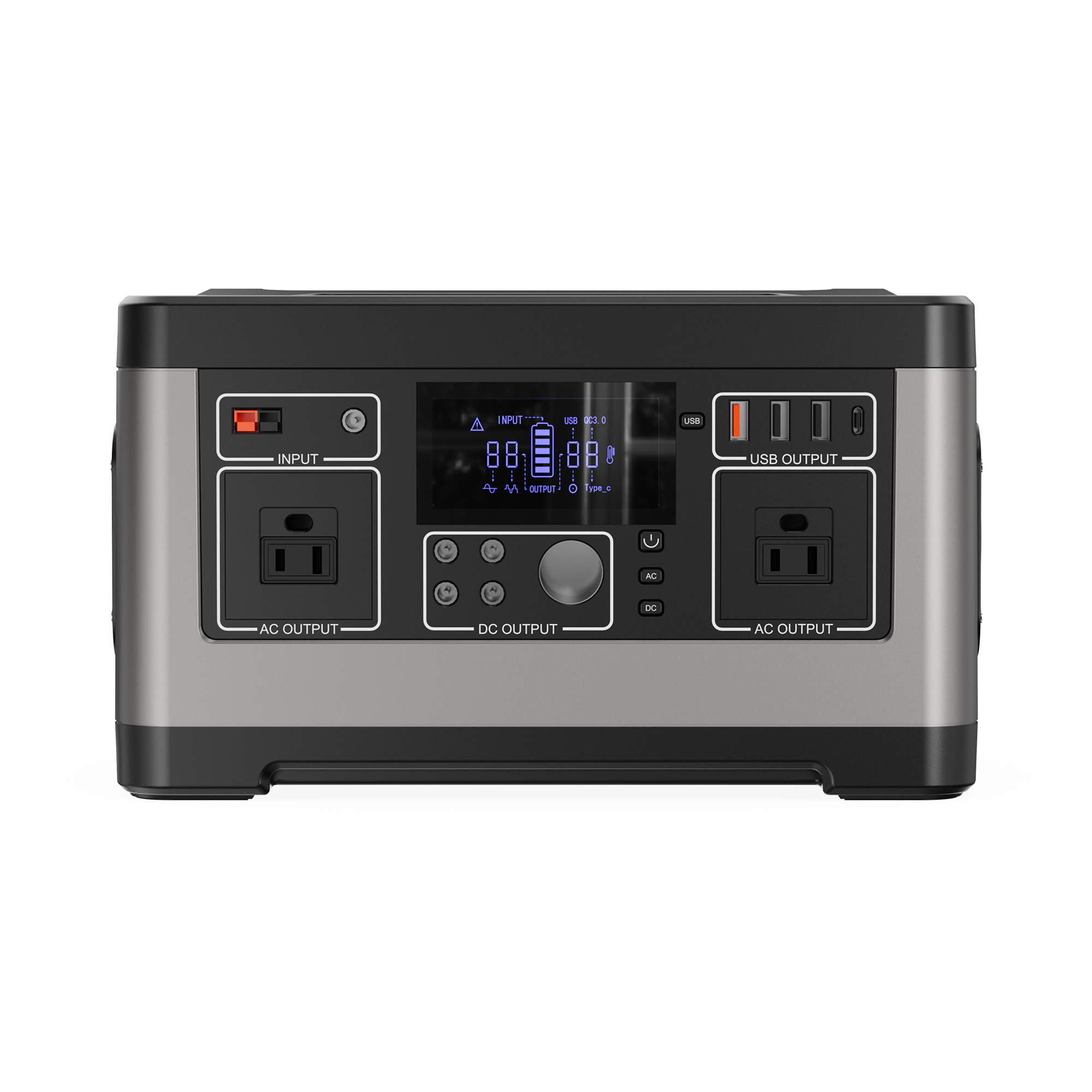 Custom Lithium Generator Battery 520wh 500w Portable Power Station