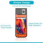 All in One Android 4G FBI Cerificated Fingerprint Scanner Mobile POS Terminal