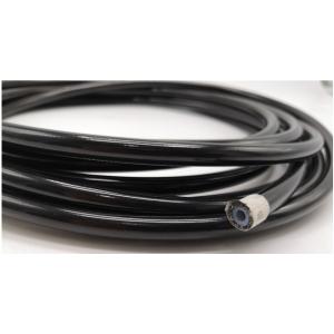China I.D 1/8'' High Pressure 304SS Braided PTFE Brake Hose With PVC Cover factory