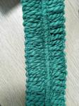 Green 16*95cm Tassels For Laundry Hotel Microfiber Wet Mop Pads