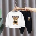 Boys And Girls Children'S Long Sleeve Set Cartoon Pattern