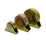Sliding gate roller GW601 Y Groove，Galvanized, Iron, Single bearing