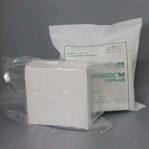 China 12*12inch 100pcs 175g High Water Absorption 2 Layers Laser cut Polyester Microfiber Wiper For Camera Lens factory