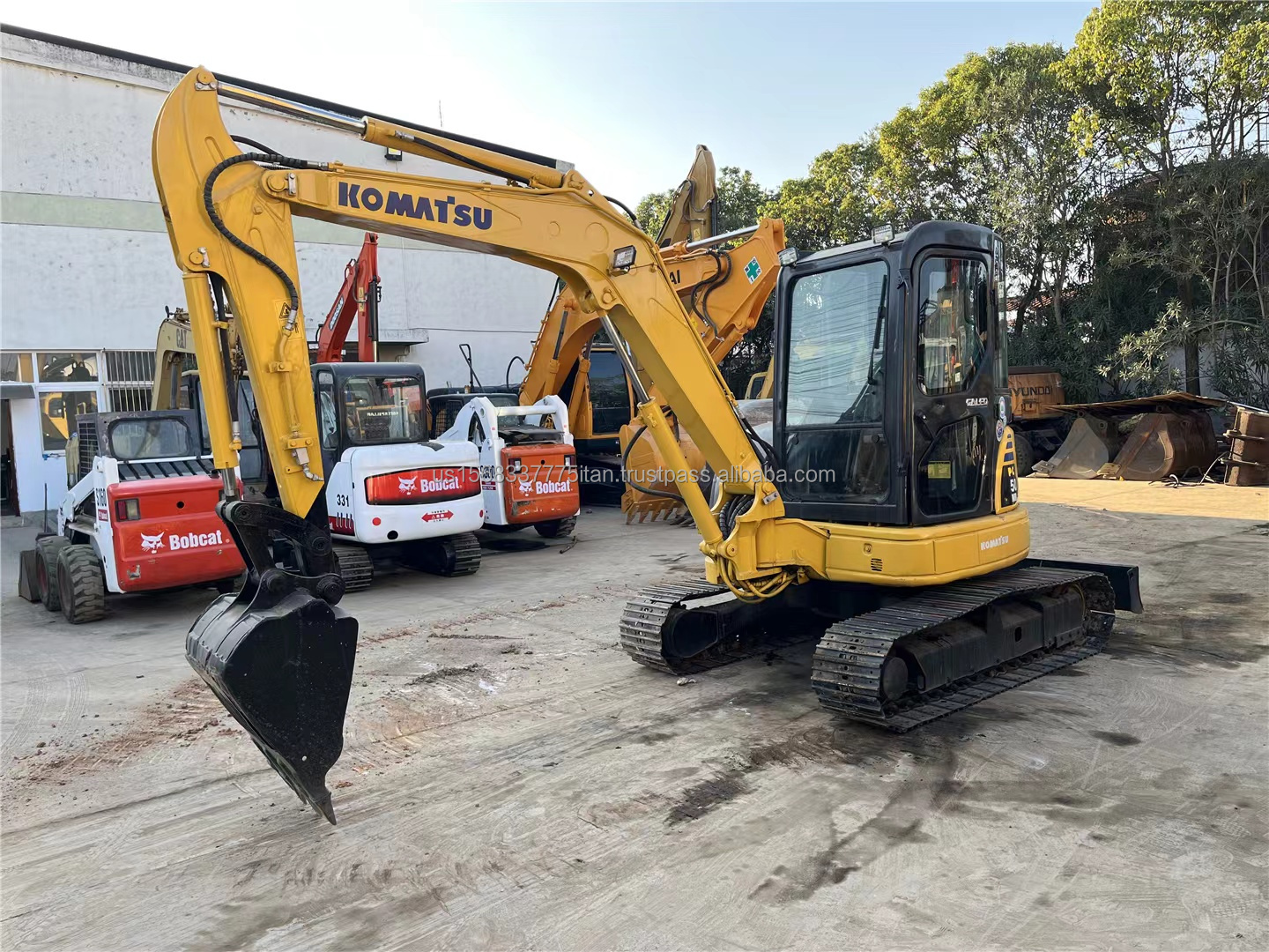 Komatsu PC50 5Ton Hydraulic Mini Digger Crawler excavator used excavator harga excavator