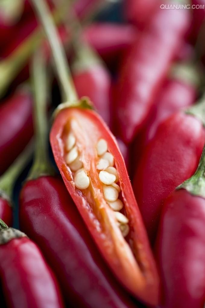 HACCP Spicy Dried Chilli Seeds 8mm Size 5% Moisture Hot Taste