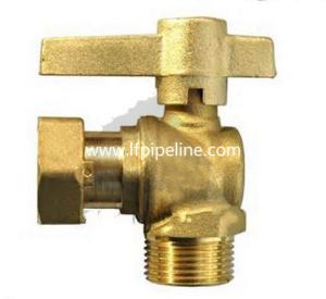 China 90 degree brass angle globe valve angle valve factory