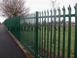 China Steel Palisade High Security Fence Systems For Industrial And Commercial Application factory