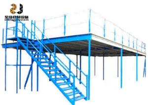 China Steel Storage Mezzanine Platforms / Pallet Rack Supported Mezzanine factory