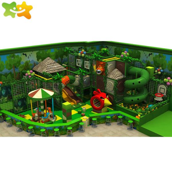 Jungle Theme Kids Center Play Games Facilities Indoor Playground Equipment For