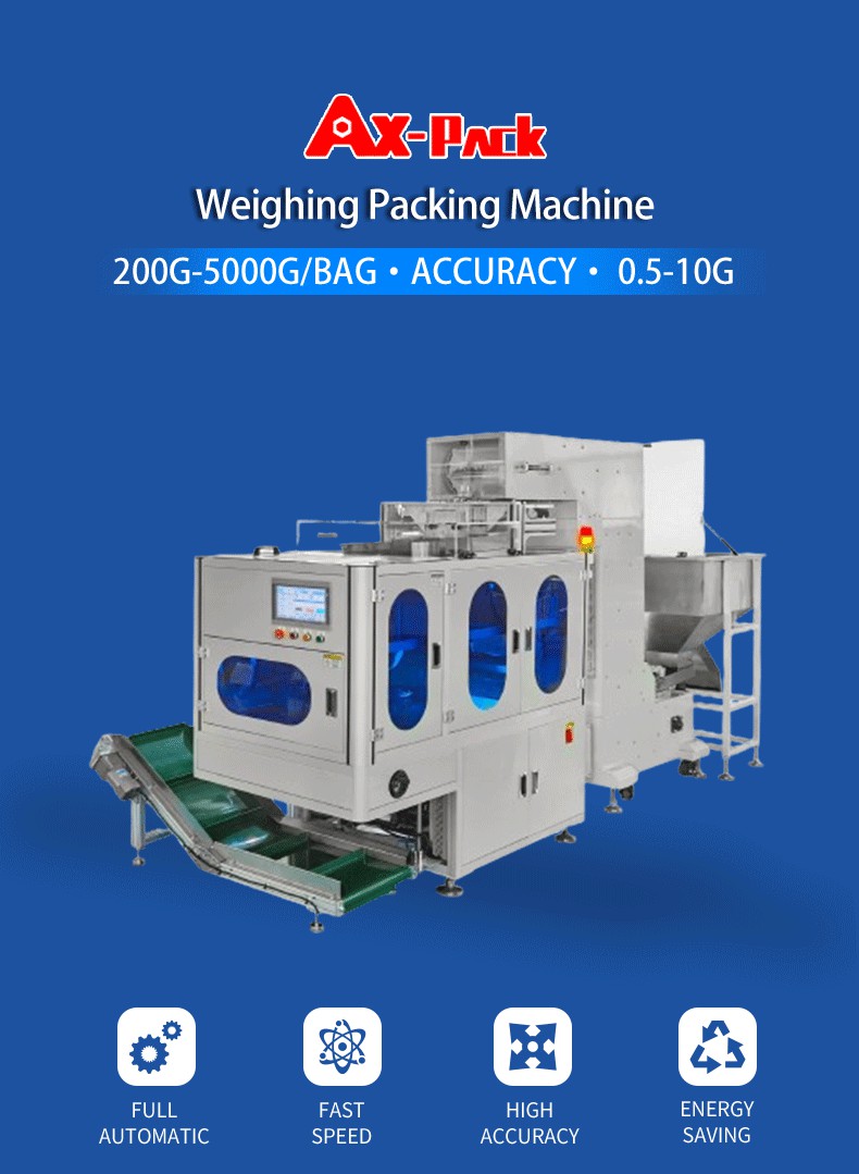 Integrative Plastic Accessories Weighing Packing Machine 4-6 Bags/Min