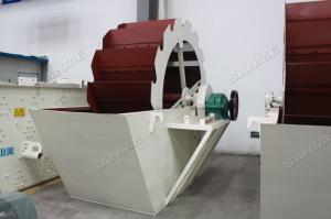 China Stable Bucket Wheel Sand Washer Good Performance Easy Maintenance Long Working Life factory
