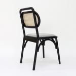 Vintage Wooden Artistic Customized Dining Chair for Restaurant NO Folded and