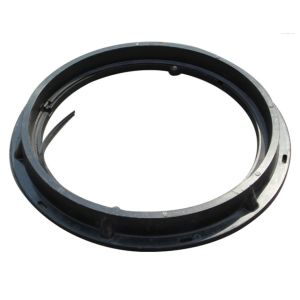 Customizable SMC Composite Manhole Cover with City Logo and Pattern Options in 600mm Diameter