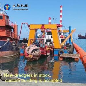 China 7000m3/H Hydraulic Cutter Suction Dredger 2647KW Pump Power Diesel Engine River Dredging Equipment factory