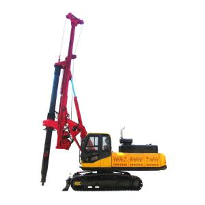 China Crawler Mounted Water Well Rotary Drilling Rig Machine 170KW Engine 40m Piling Depth factory