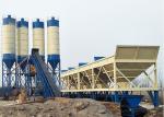 Ready Mixed Ready Mix Concrete Plant Stationary Belt Conveyor With Twin Shaft