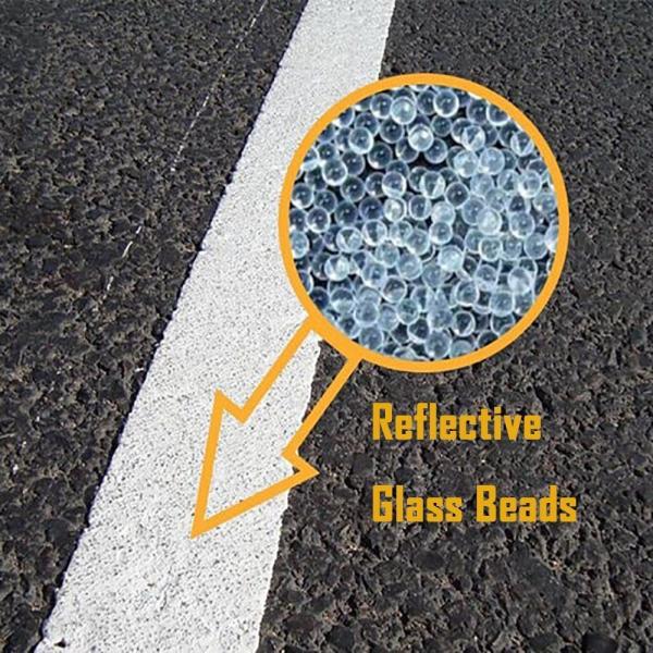 Dispersing Reflective Beads 25kg Glass Beads For Road Marking