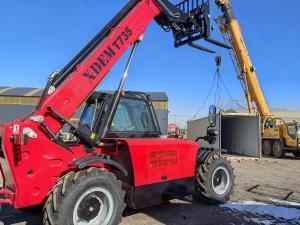 China TeleHandler , Telescopic Loader , 3ton 7m 14m, 18m Telescopic Forklift factory