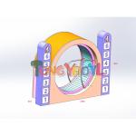 Electric Indoor Soft Equipment ODM Childrens Running Machine For Shopping Mall