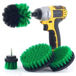 China 4 Pieces Wheel Cleaning Brush Car Cleaning Brush Drill Brush factory