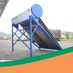 Pressurized SUS316 Vacuum Tube Solar Water Heater Galvanized Steel Bracket