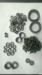Custom Size D16xd2.5xH4 Permanent Ferrite AC Synchronous Gearmotors Radially