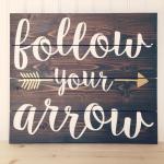 Shabby Chic Retro Wall Sign Sayings , Wood Decor Signs Silk Printing Technique