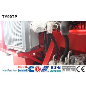 Hydraulic Cable Puller Tensioner 5km/H Max Speed Power Line Tools TY90TP