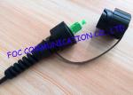 SC Fiber Optic Patch Cord , 5m Outdoor Armored Fiber Optic Cable With Odva