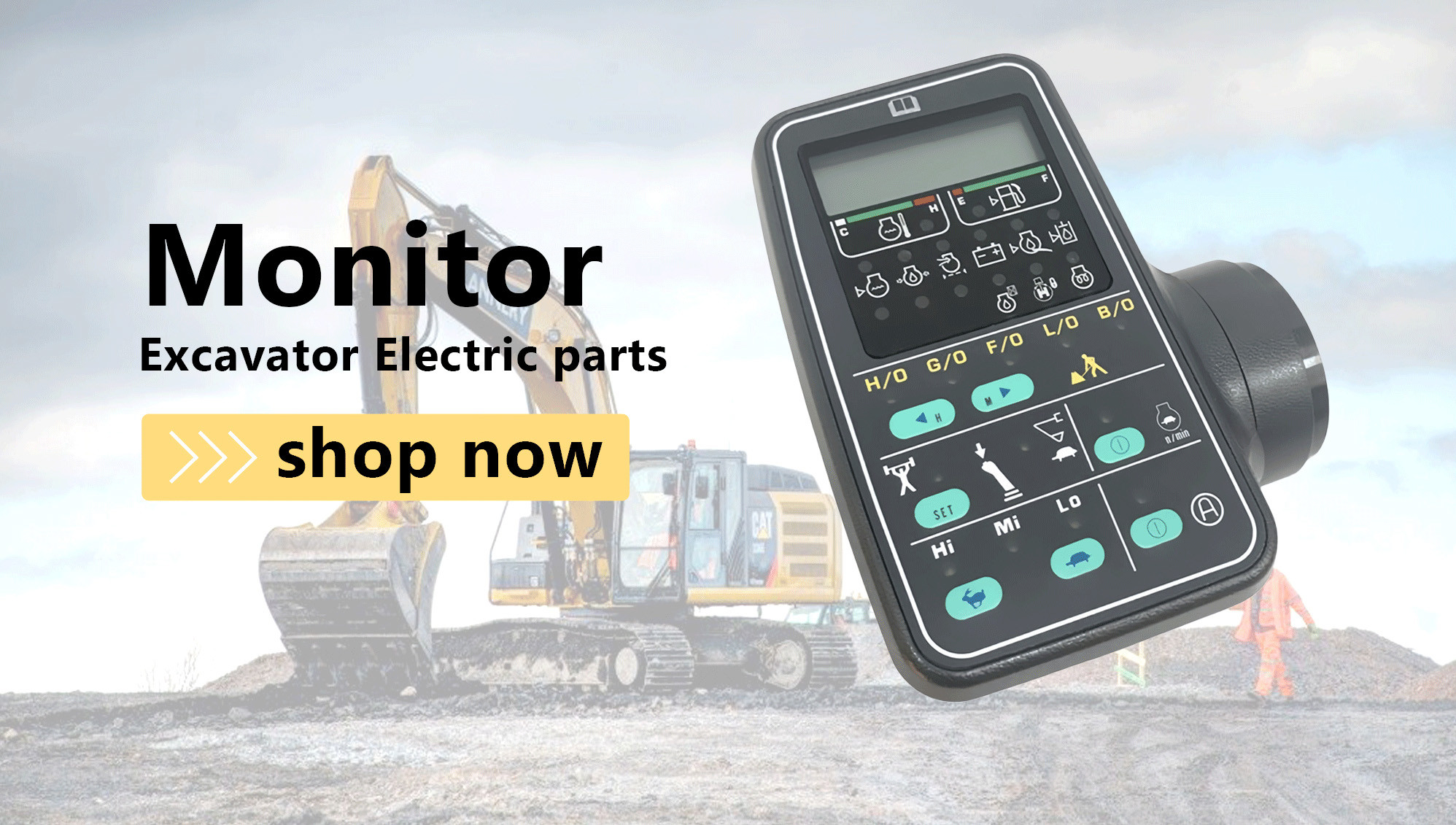 436-6210 525-1721 309-5711 Monitor For Caterpillar 320D2 312D2 Excavator Display Panel