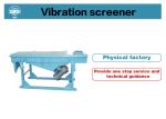 1-10 Tons/H Universal Heavy duty Stainless Steel Vibratory Grading Screening