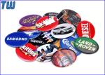 Oval Card Design USB Pen Drive Full Color Digital Printing Advertising Gifts