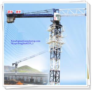 China 8t construction machinery (QTZ100)6613 toplessTower Crane for sale factory