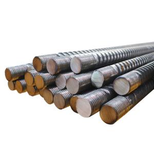 China HRB 335/400/500 Carbon Structural Steel Deformed Steel Bar 10mm TMT Bars for Reinforced Concrete Structures factory