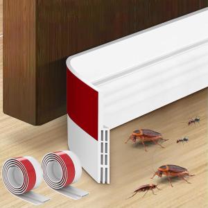 China Self Adhesive Soundproof Dustproof Door Bottom Sweep Strip For Exterior &amp; Interior Doors factory
