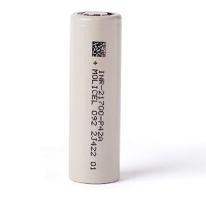 China Molicel 21700 P42A 4200mAh 45A Battery INR-21700-P42A Flat Top Battery factory