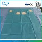 Cathlab Disposable Surgical Femoral Angiography Drape with 4 hole