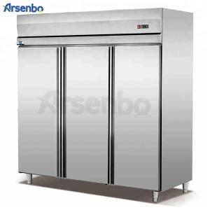 China 220V 50HZ 3 Door Kitchen Fridge Freezer Anticorrosive Durable factory