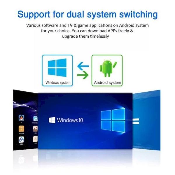 Interactive whiteboard Android13.8 128G Win10 11 4K display dual system switching