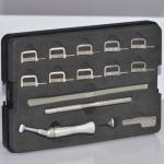 Portable Dental Handpiece Contra Angle With 10pcs Automatic Strips Reciprocating